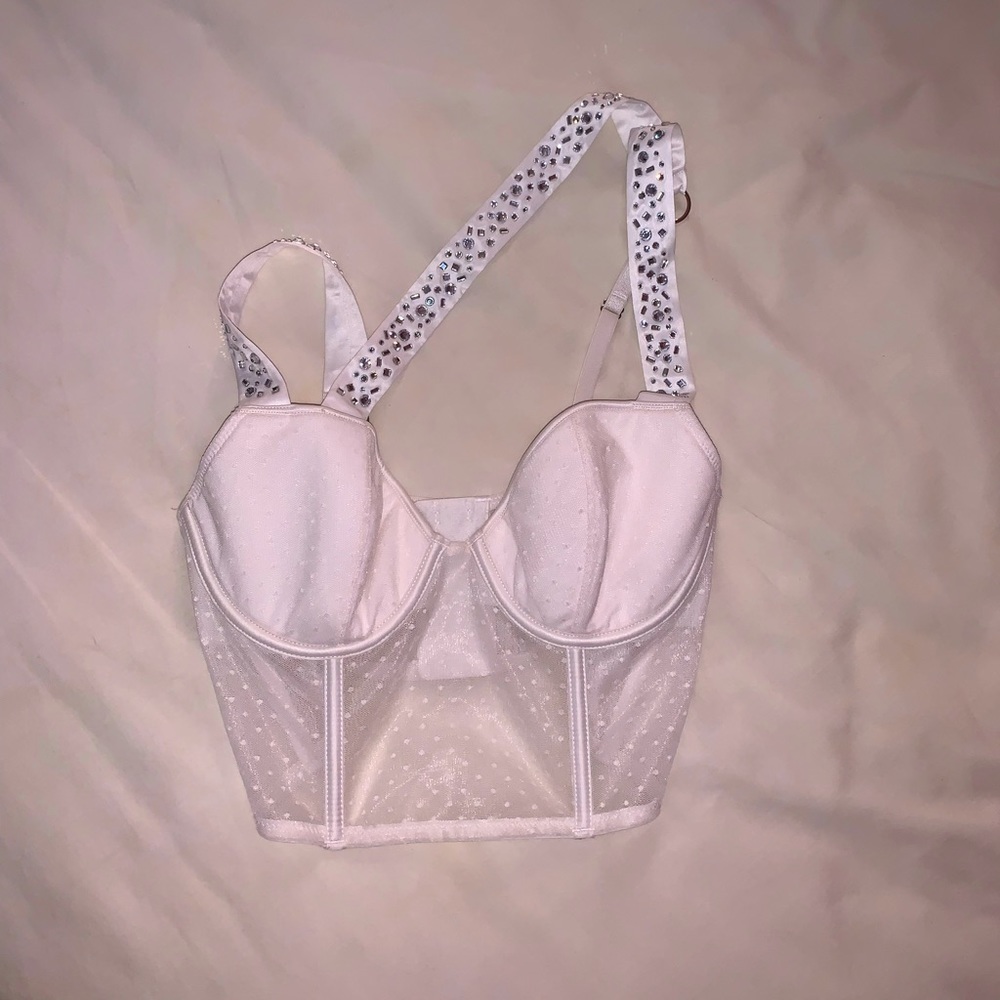 VS White Corset